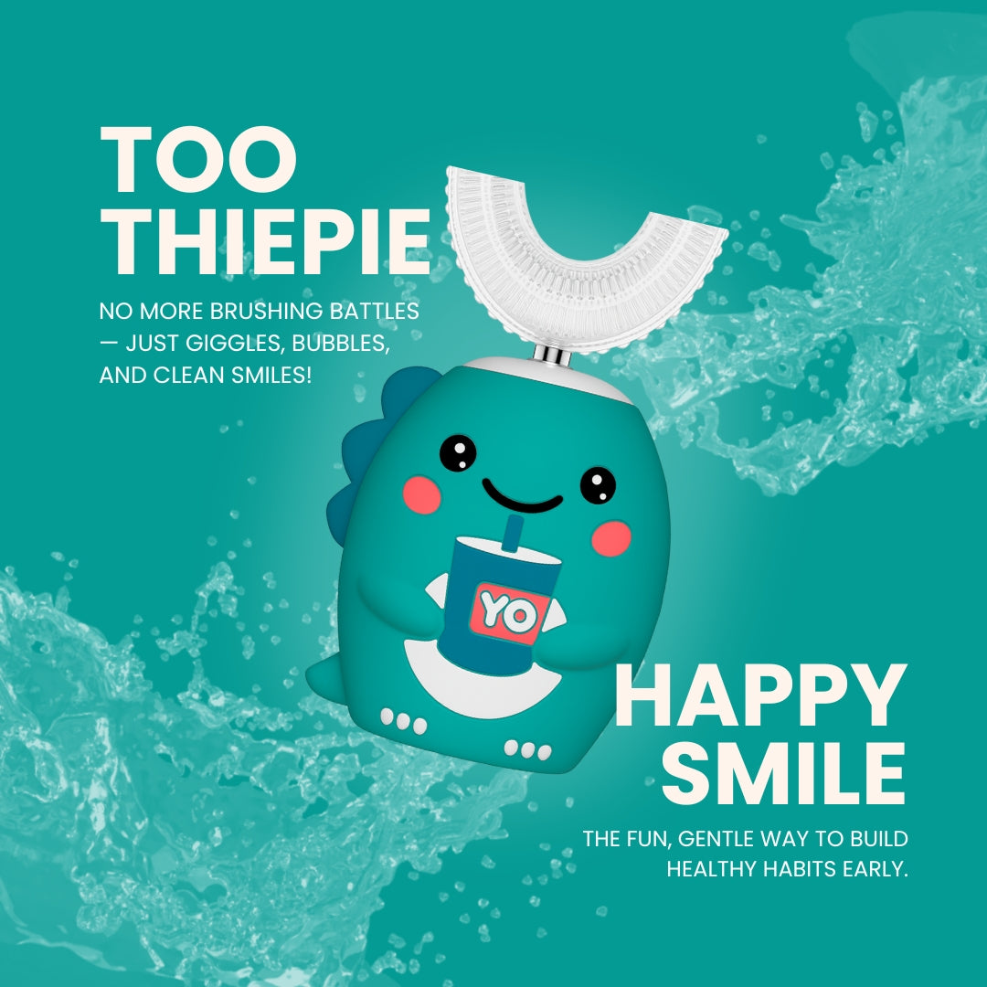 ToothiePie™ Ultrasonic U-Shape 360° Kids Brush