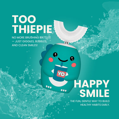 ToothiePie™ Ultrasonic U-Shape 360° Kids Brush